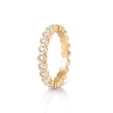 deimantine juostele bezel setting