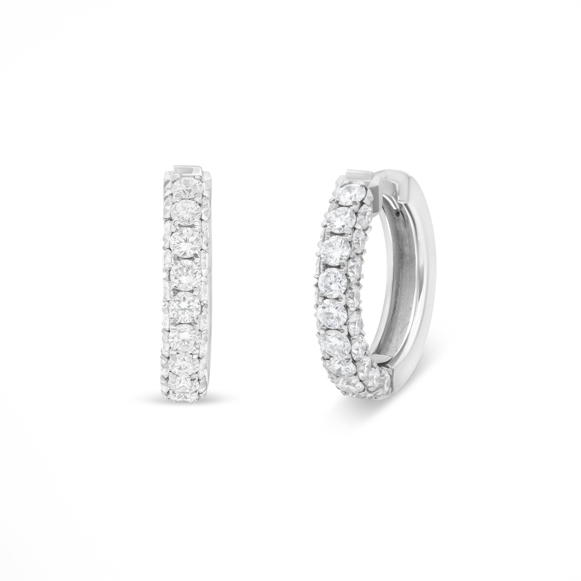 Auskarai su deimantais