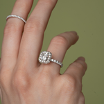 halo stiliaus ziedas