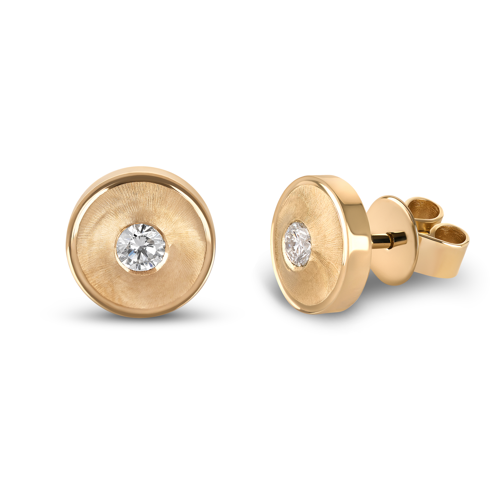 auskarai su deimantais